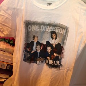 One direction made in the am tee shirt